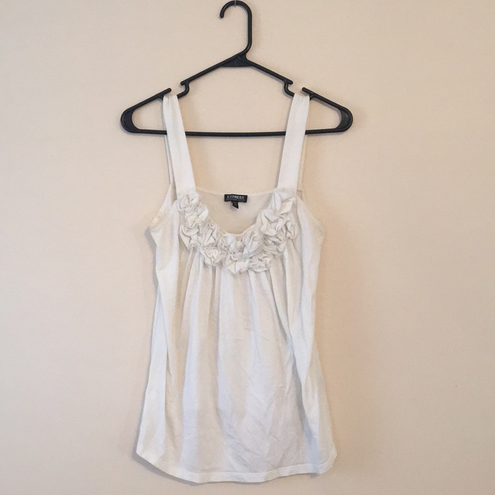 Express Ruffled Tank Top